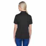 Custom Harriton Ladies' Advantage Snag Protection Plus IL Snap Placket Polo - 2