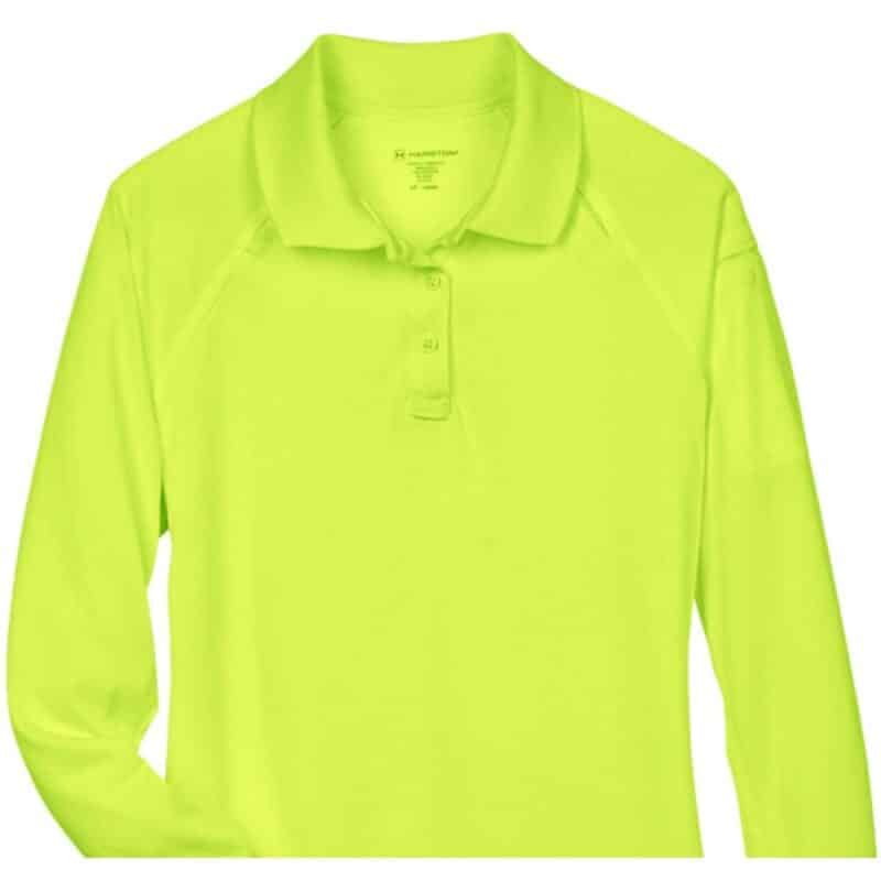 Custom Harriton Ladies' Advantage Snag Protection Plus Long-Sleeve Tactical Polo - 9