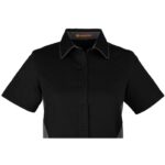 Custom Harriton Ladies' Flash IL Colorblock Short Sleeve Shirt - 3