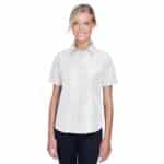 Custom Harriton Ladies' Key West Short-Sleeve Performance Staff Shirt - 1