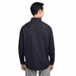 Custom Harriton Men's Advantage IL Long-Sleeve Workshirt - 2