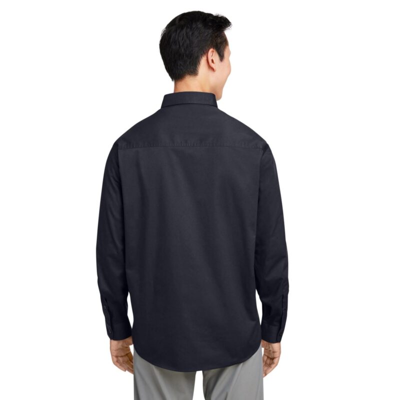 Custom Harriton Men's Advantage IL Long-Sleeve Workshirt - 2