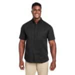 Custom Harriton Men's Advantage IL Short-Sleeve Work Shirt - 1