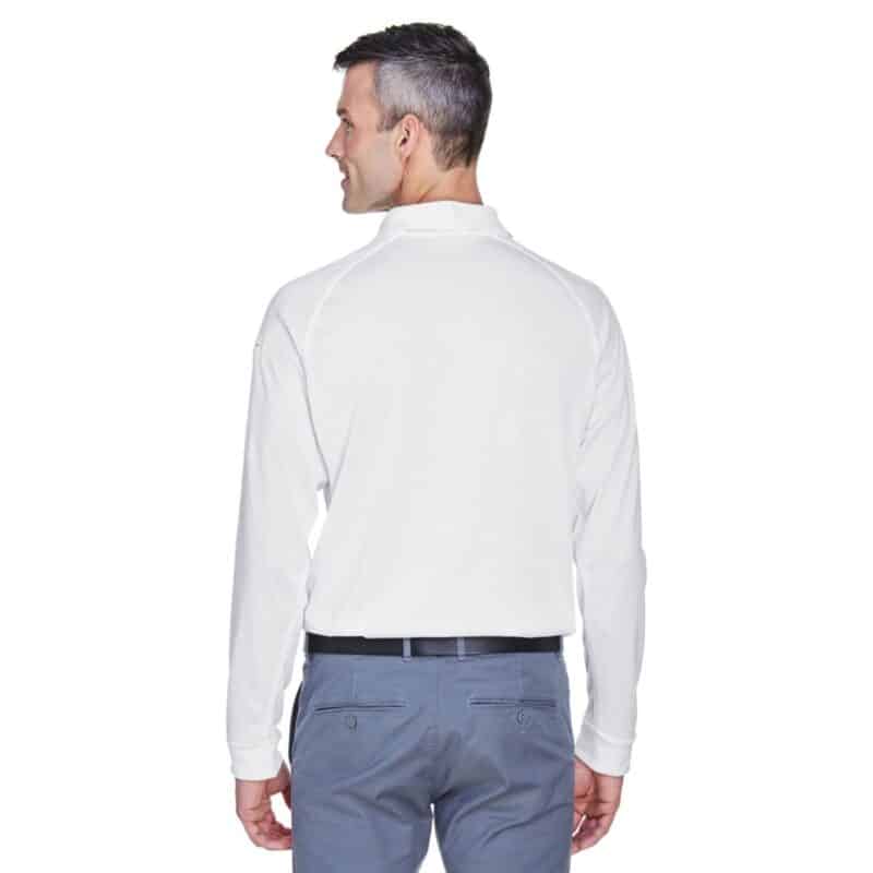 Custom Harriton Men's Advantage Snag Protection Plus Long-Sleeve Tactical Polo - 2