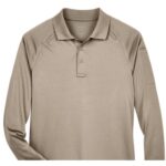 Custom Harriton Men's Advantage Snag Protection Plus Long-Sleeve Tactical Polo - 7