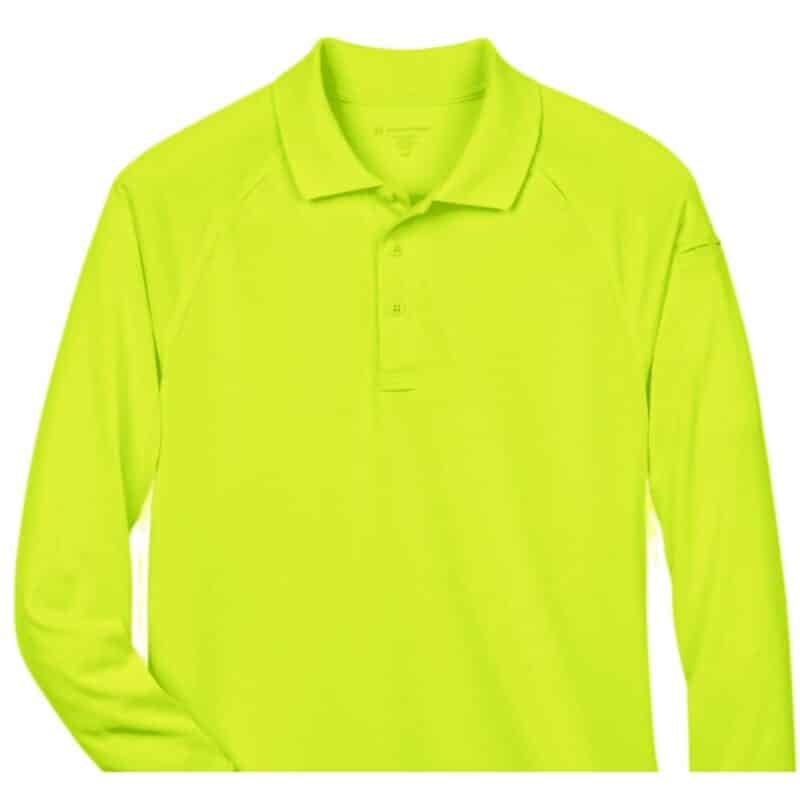 Custom Harriton Men's Advantage Snag Protection Plus Long-Sleeve Tactical Polo - 9