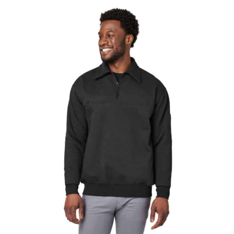 Custom Harriton Men's ClimaBloc™ Heavyweight Quarter-Zip