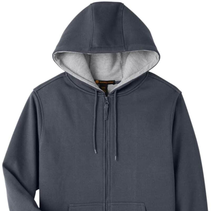 Custom Harriton Men's ClimaBloc™ Lined Heavyweight Hooded Sweatshirt - 4