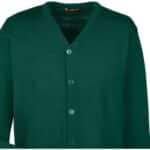 Custom Harriton Men's Pilbloc™ V-Neck Button Cardigan Sweater - 6