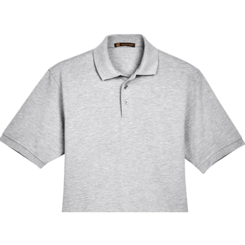 Custom Harriton Men's Tall 5.6 Oz. Easy Blend™ Polo - 4