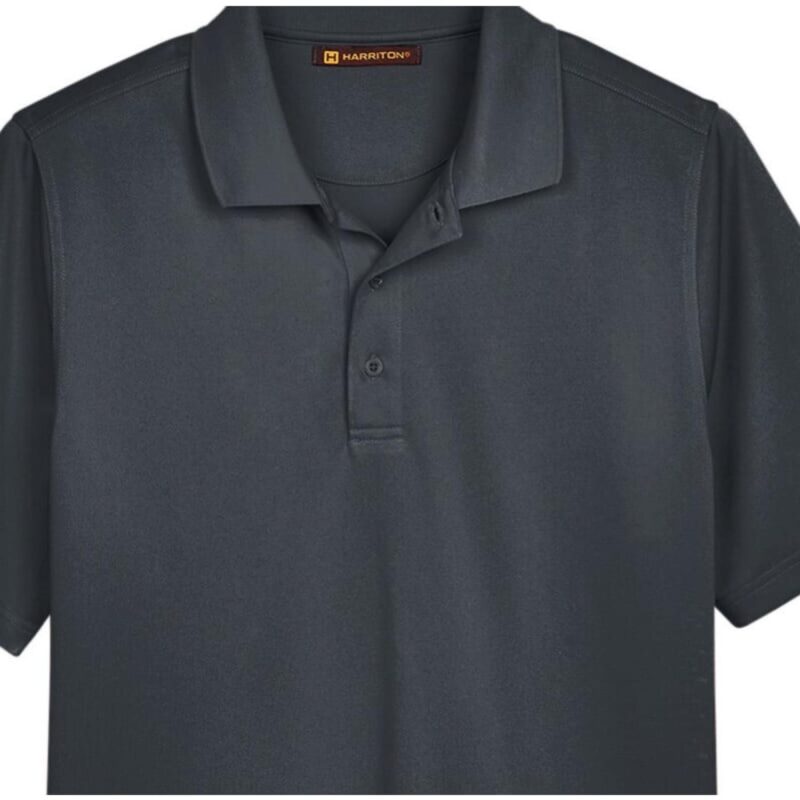 Custom Harriton Men's Tall Advantage Snag Protection Plus IL Polo - 4