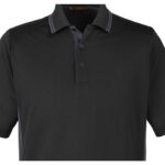 Custom Harriton Men's Tall Flash Snag Protection Plus IL Colorblock Polo - 3
