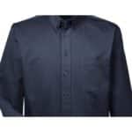 Custom Harriton Men's Tall Foundation 100% Cotton Long-Sleeve Twill Shirt With Teflon™ - 5