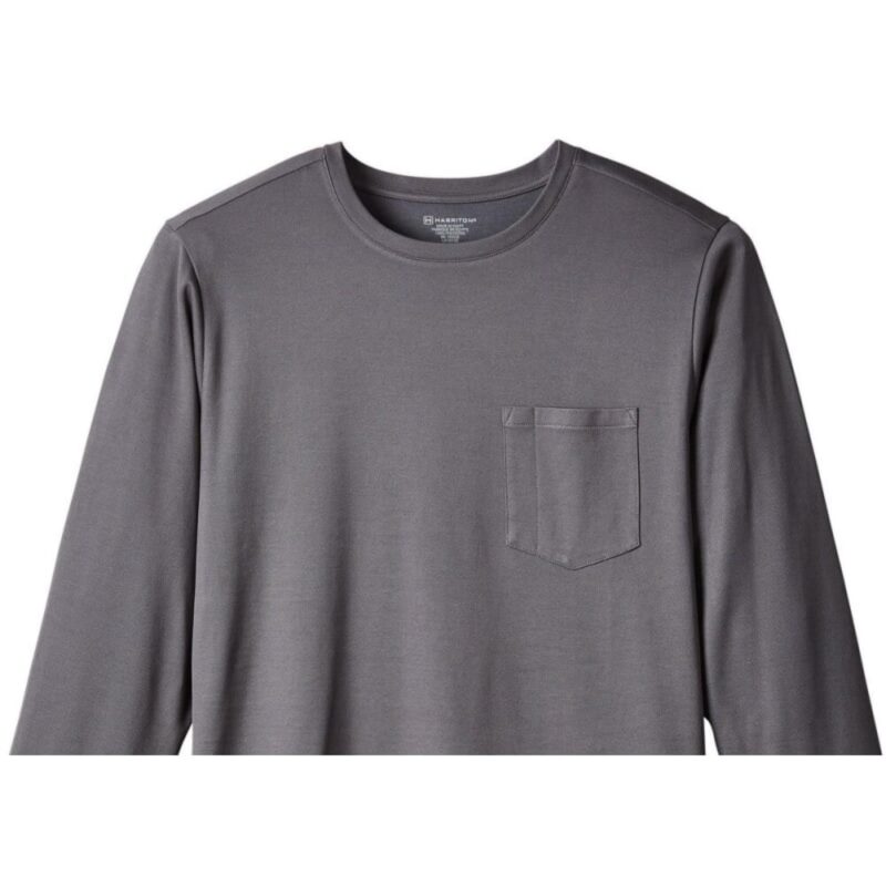 Custom Harriton Unisex Charge Snag And Soil Protect Long-Sleeve T-Shirt - 6