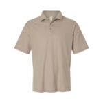 Custom Harriton Men's Maverick CVC Pique Polo - M105 - 6