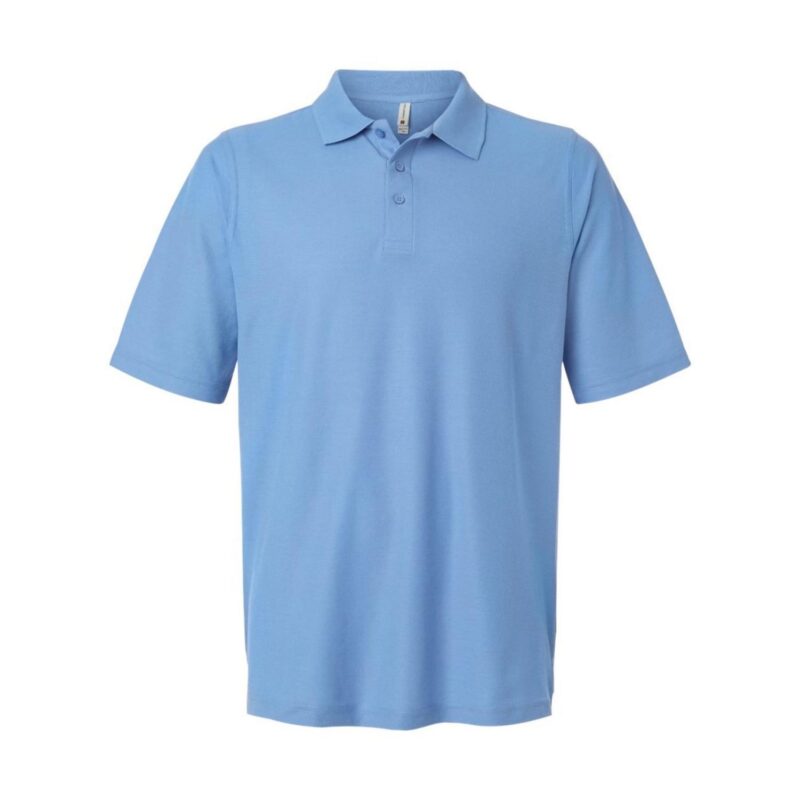 Custom Harriton Men's Maverick CVC Pique Polo - M105 - 7