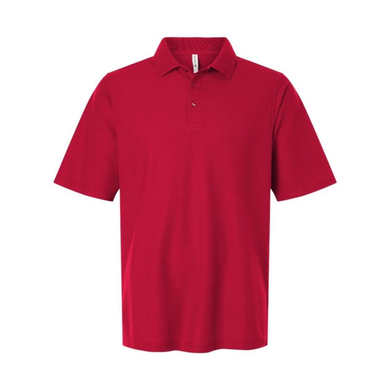 Custom Harriton Men's Maverick CVC Pique Polo - M105 - 8
