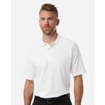 Custom Harriton Men's Tall Maverick CVC Pique Polo - M105T