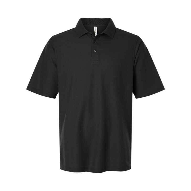 Custom Harriton Men's Tall Maverick CVC Pique Polo - M105T - 2
