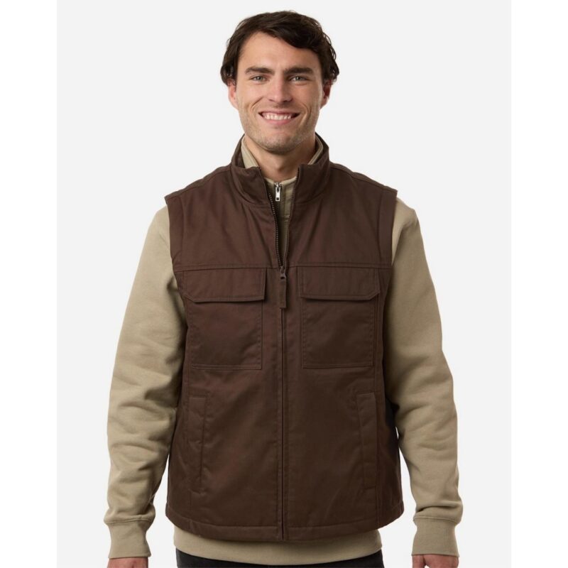 Custom Harriton Unisex ClimaBloc® Station Vest - M723