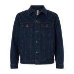 Custom Harriton Unisex Cooper Denim Jacket - M75 - 1