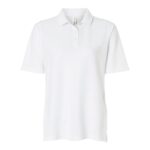 Custom Harriton Women's Maverick CVC Pique Polo - M105W - 1