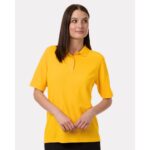 Custom Harriton Women's Maverick CVC Pique Polo - M105W