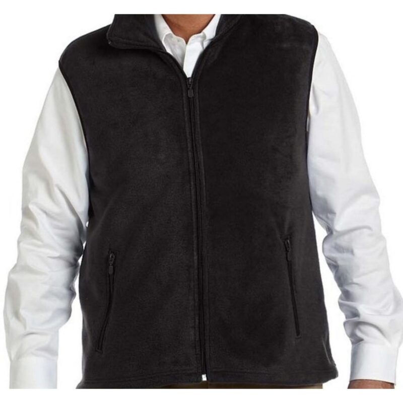 Custom Harriton 8 Oz. Fleece Vest - 1