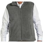 Custom Harriton 8 Oz. Fleece Vest - 2