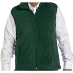 Custom Harriton 8 Oz. Fleece Vest - 3