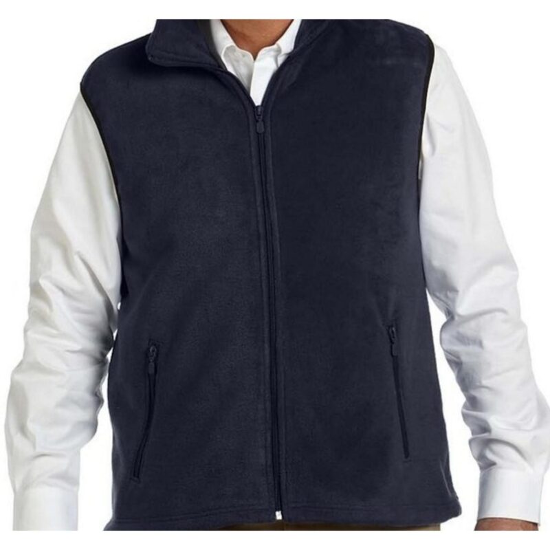 Custom Harriton 8 Oz. Fleece Vest - 4