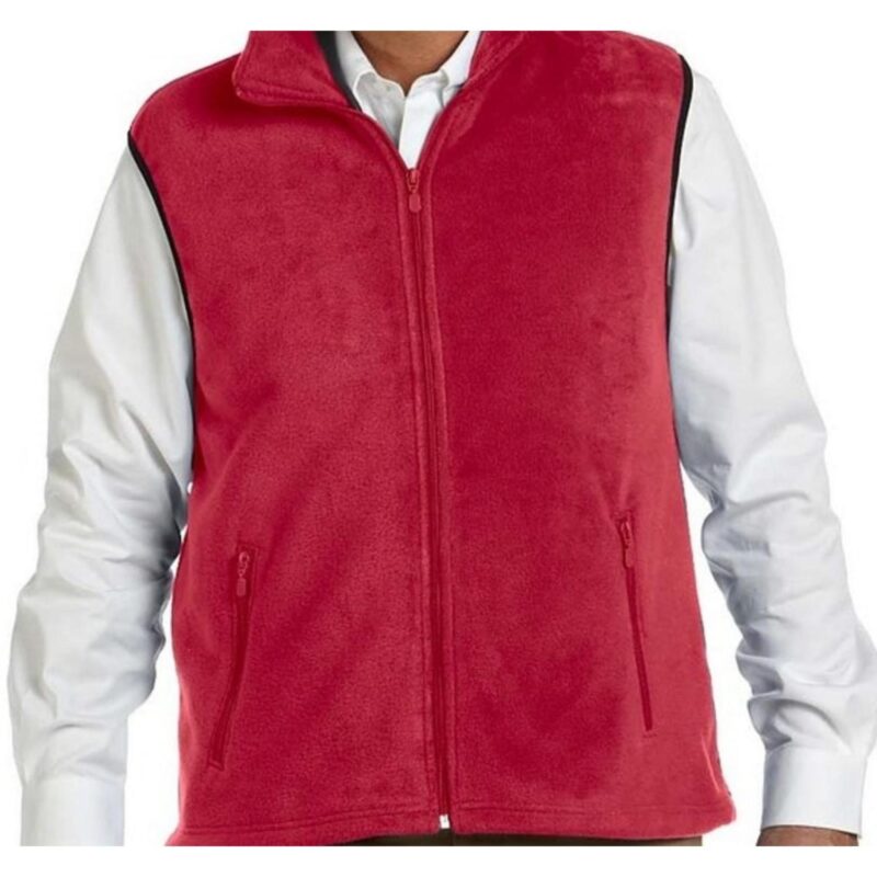 Custom Harriton 8 Oz. Fleece Vest - 5