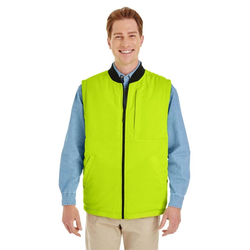 Custom Harriton Adult Dockside Interactive Reversible Freezer Vest - 2
