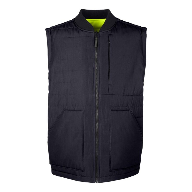 Custom Harriton Adult Dockside Interactive Reversible Freezer Vest - 4