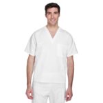 Custom Harriton Adult Restore 4.9 Oz. Scrub Top - 1