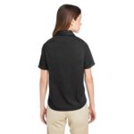Custom Harriton Ladies' Advantage IL Short-Sleeve Work Shirt - 2