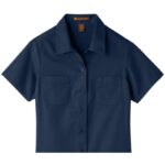 Custom Harriton Ladies' Advantage IL Short-Sleeve Work Shirt - 5