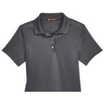 Custom Harriton Ladies' Advantage Snag Protection Plus IL Snap Placket Polo - 4