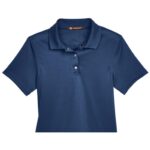 Custom Harriton Ladies' Advantage Snag Protection Plus IL Snap Placket Polo - 5