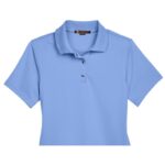 Custom Harriton Ladies' Advantage Snag Protection Plus IL Snap Placket Polo - 6