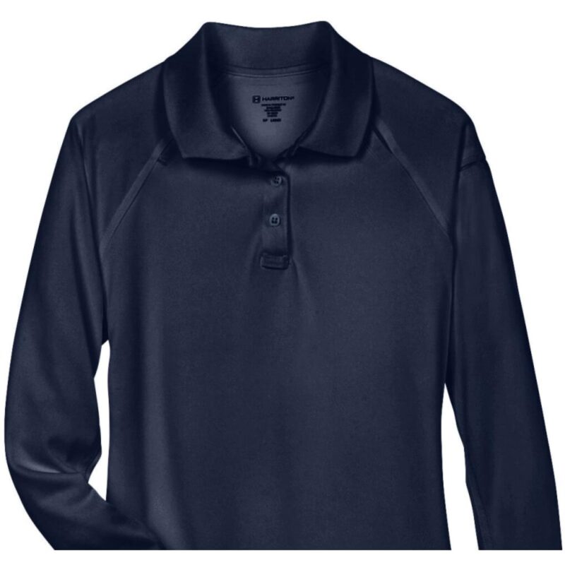 Custom Harriton Ladies' Advantage Snag Protection Plus Long-Sleeve Tactical Polo - 6