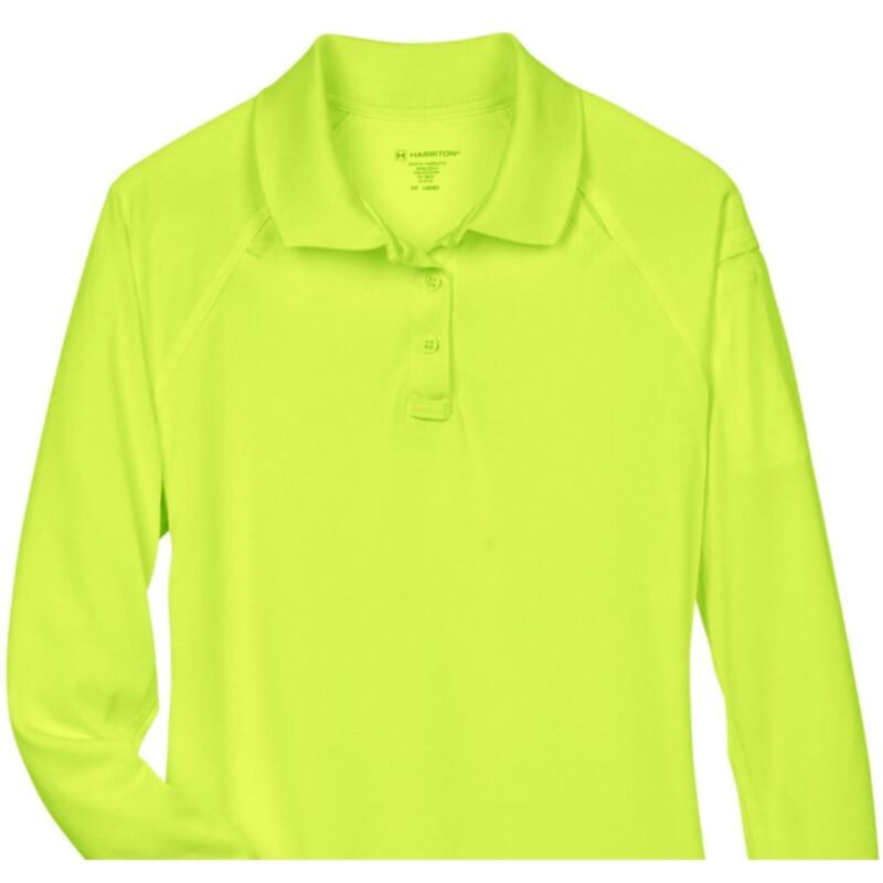 Custom Harriton Ladies' Advantage Snag Protection Plus Long-Sleeve Tactical Polo - 9