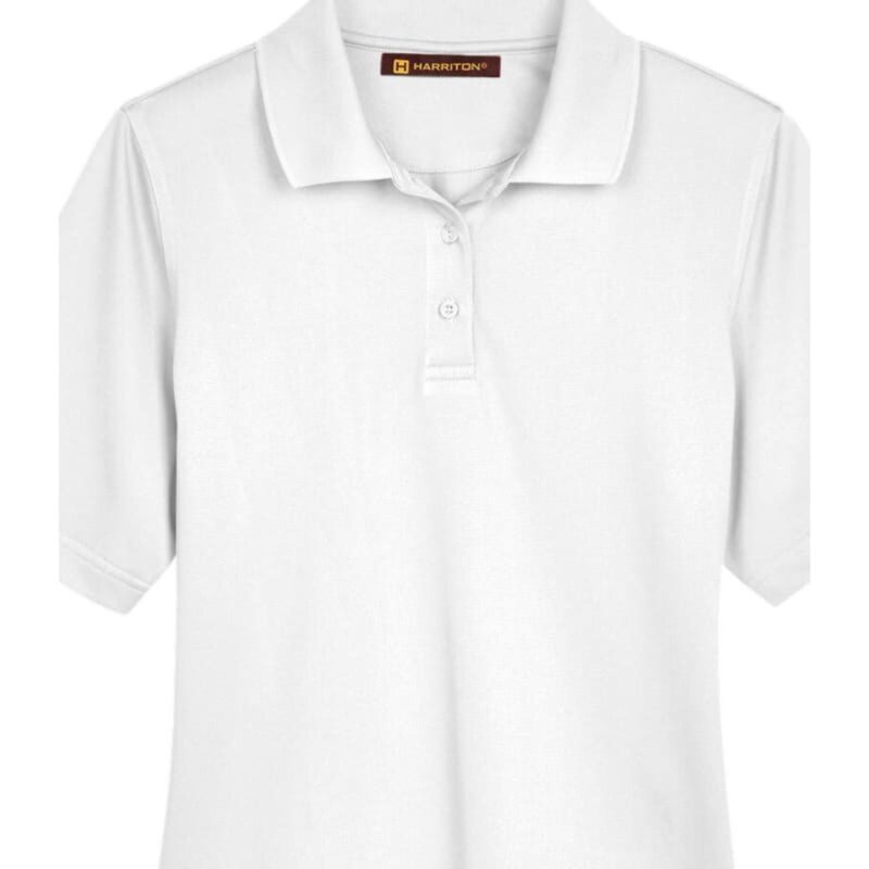 Custom Harriton Ladies' Advantage Snag Protection Plus Polo - 3