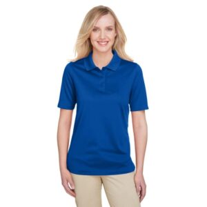 Custom Harriton Ladies' Advantage Snag Protection Plus Polo