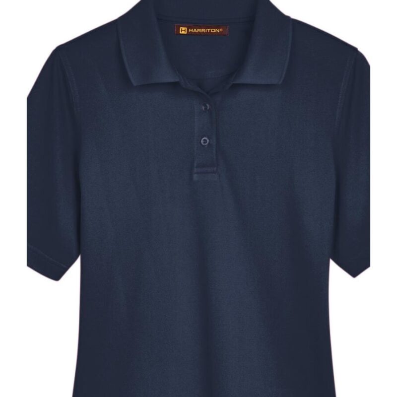 Custom Harriton Ladies' Advantage Snag Protection Plus Polo - 7