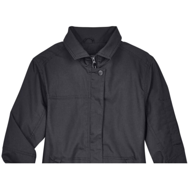 Custom Harriton Ladies' Auxiliary Canvas Work Jacket - 4