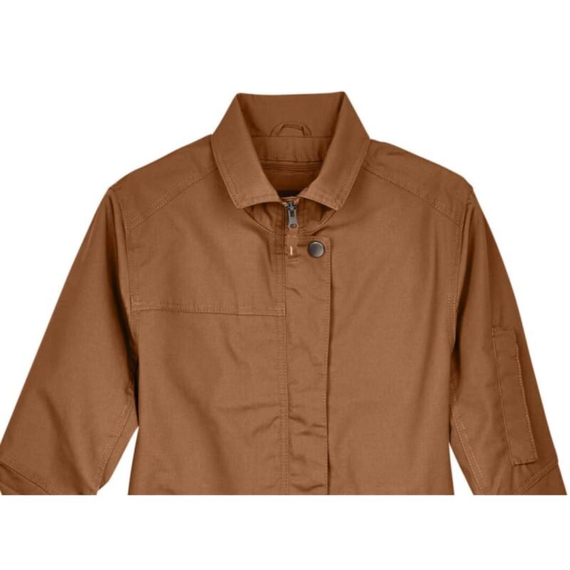 Custom Harriton Ladies' Auxiliary Canvas Work Jacket - 6
