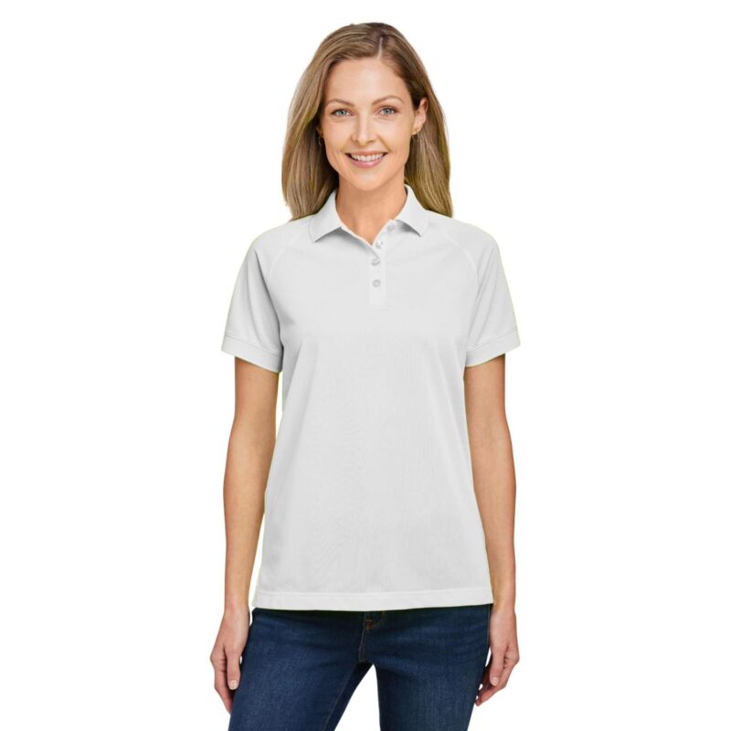 Custom Harriton Ladies' Charge Snag And Soil Protect Polo - 1