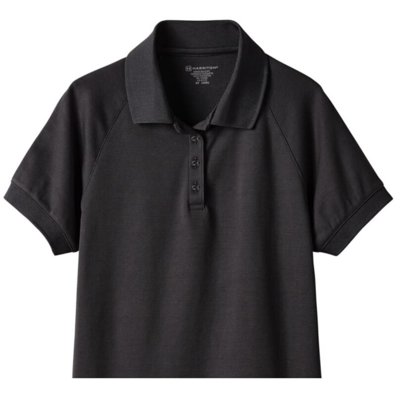Custom Harriton Ladies' Charge Snag And Soil Protect Polo - 4
