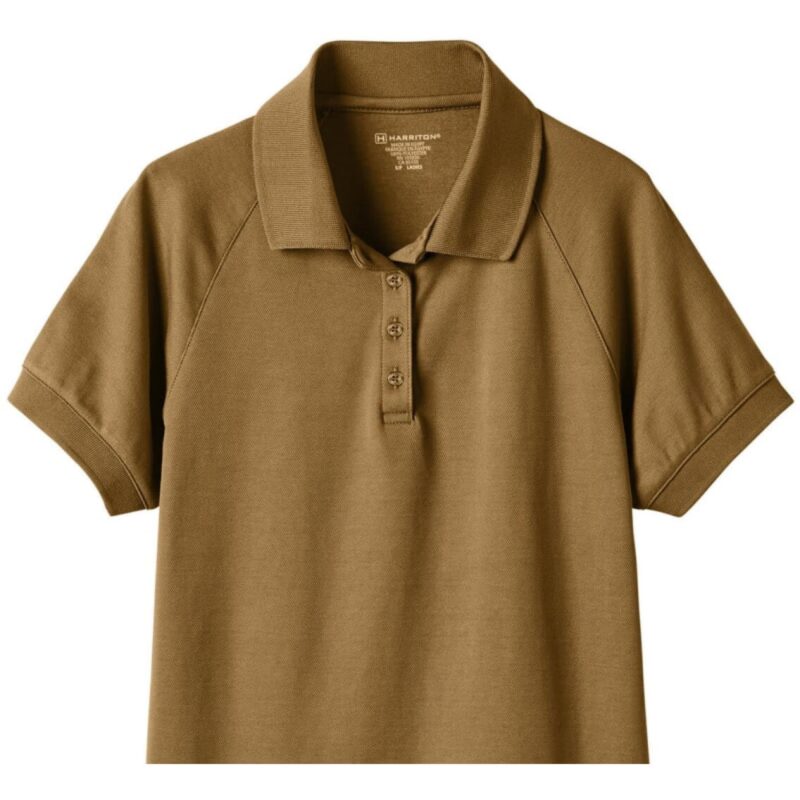 Custom Harriton Ladies' Charge Snag And Soil Protect Polo - 5